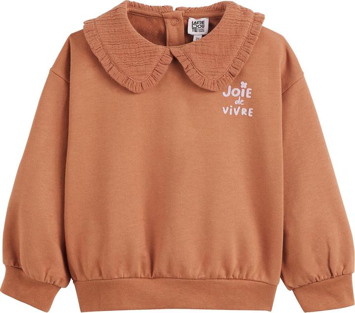Image du produit La Redoute Collections Sweat-shirt à col bubon (102)