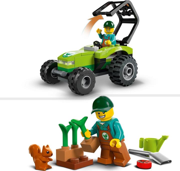Actual product image LEGO Small tractor (60390, LEGO City)