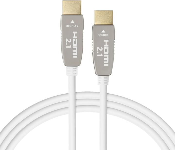 Produktbild Celexon UHD Optical Fibre HDMI 2.1 8K Active Kabel 25m, weiss (25 m, HDMI)