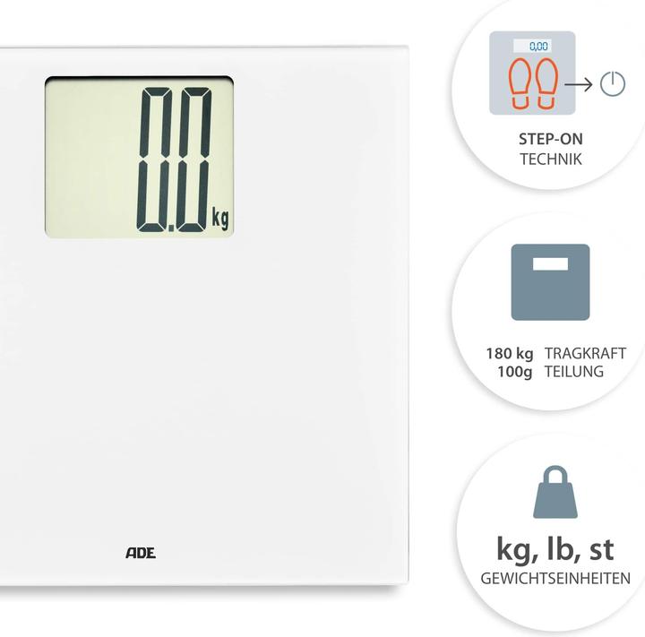 Image du produit ADE Pèse-personne numérique (200 kg)