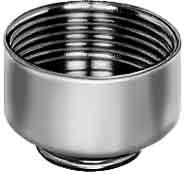 Actual product image Jacob Raising with O-ring External thread M20 Internal thread PG16 Brass
