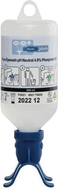 Produktbild Plum Augenspülflasche 500ml pH-Neutral DUO