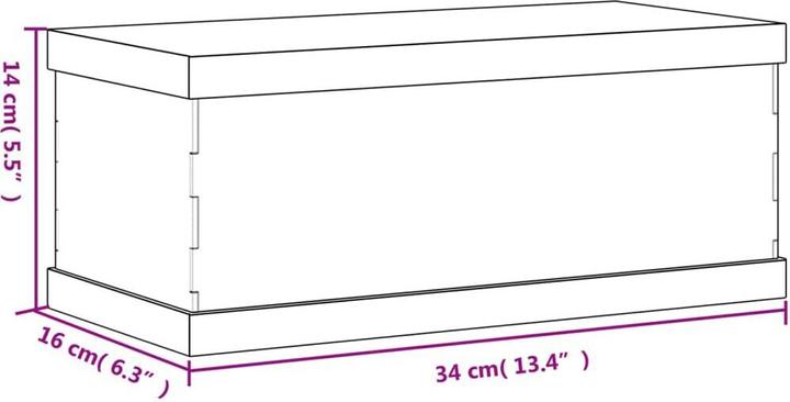 Actual product image VidaXL Joses (34 x 16 x 14 cm)