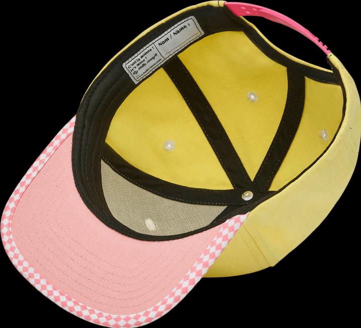 Produktbild Hello Hossy Chessy Pink Cap - Gelb / Pink (52, 53, 54, 55, 56)