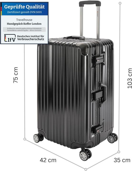 Actual product image Travelhouse XL Reisekoffer (110 l, L (90 - 115l))