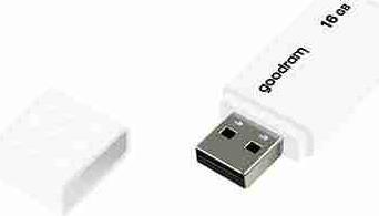 Image du produit Goodram UME2 UME2-0160W0R11 Pendrive (16 Go, USB 2.0, blanc) (16 Go, USB-A)