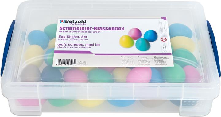 Actual product image Betzold Musik Shaking eggs class box (Shaker)