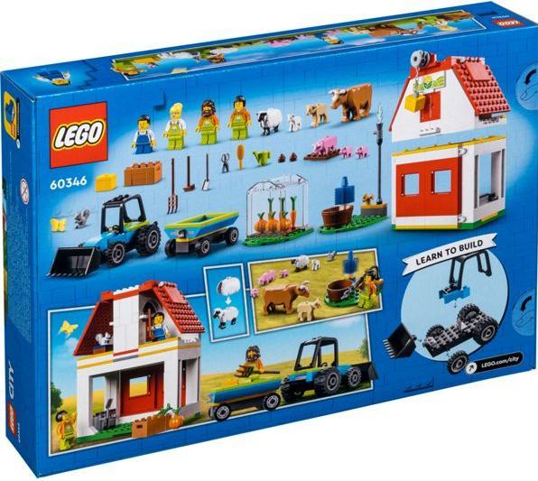 Produktbild LEGO Bauernhof mit Tieren (60346, LEGO City)