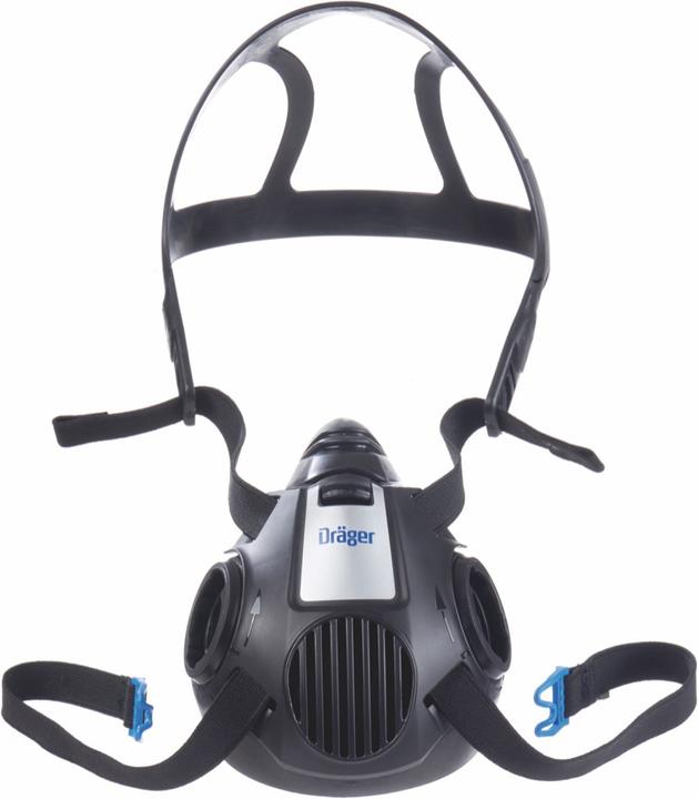 Image du produit Dräger X-plore 3500 M Demi-masque respiratoire pour filtre à baïonnette de taille M - sans Filtre (Pas de classe de protection officielle, 1 x)