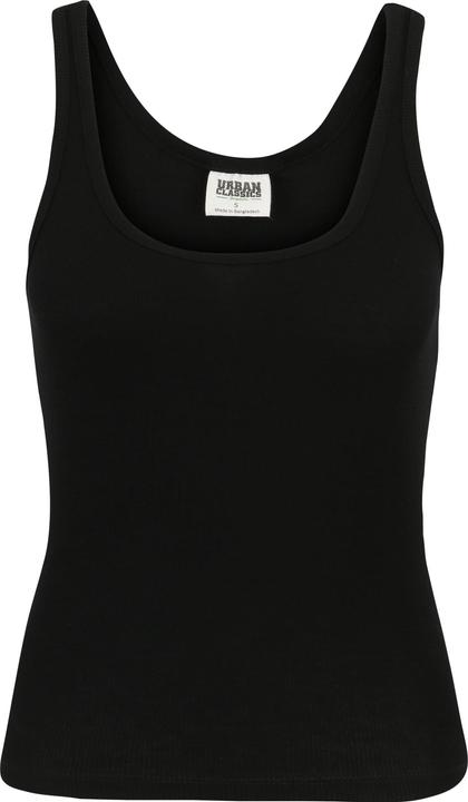 Actual product image Urban Classics Ladies Organic Basic Rib Top 2-Pack - 166867 (5XL)