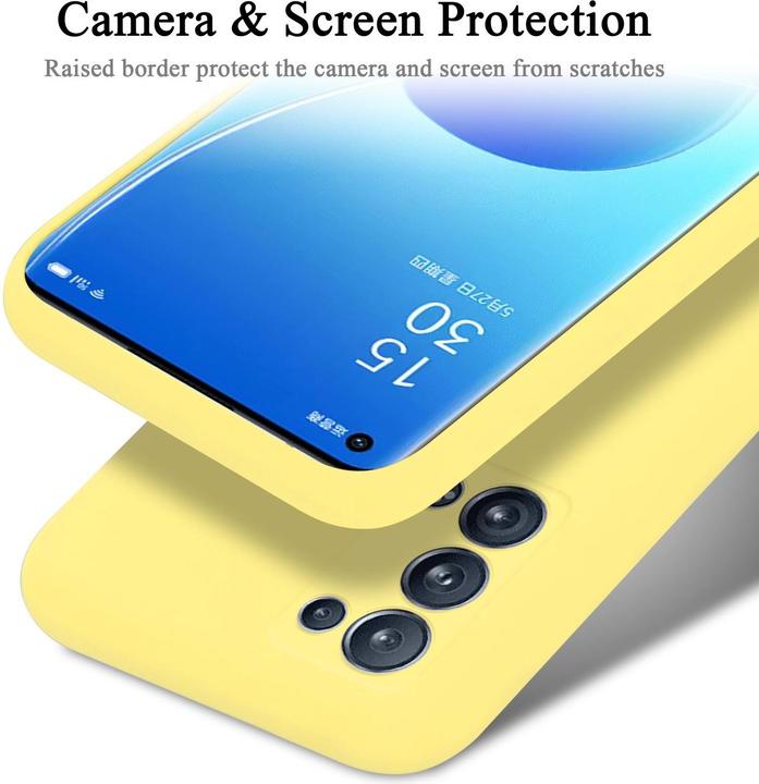 Immagine prodotto Cadorabo Custodia TPU Liquid Silicone Case (Oppo Reno 6 Pro 5G)