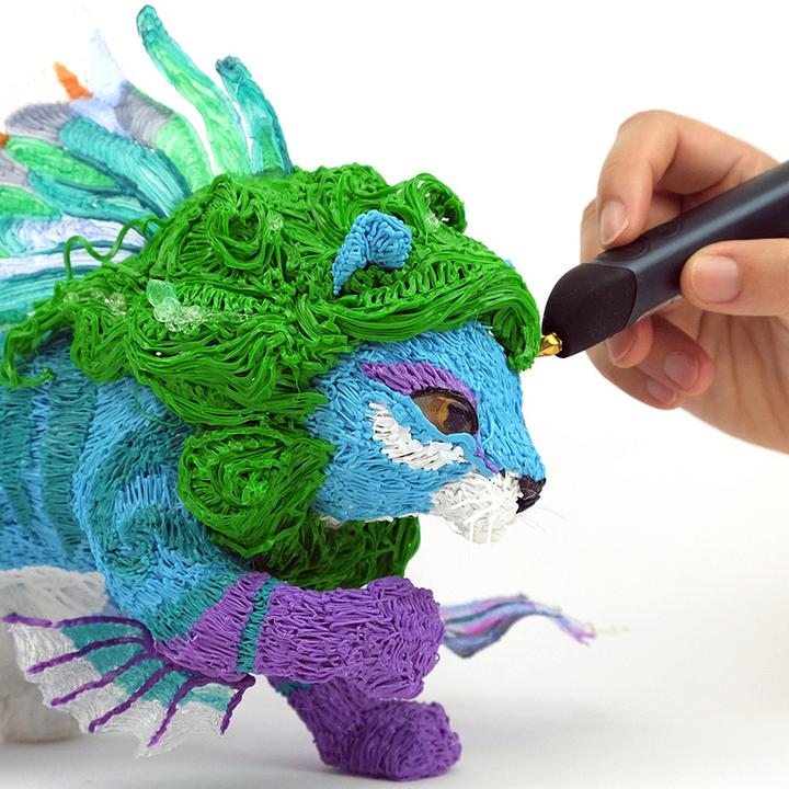 Produktbild 3Doodler PL05-DUCK​ 3D-Druckmaterial Polyacticsäure (PLA) (PLA, 3 mm, 2 g, Gelb)