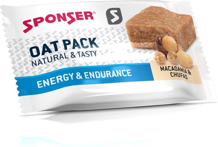 Actual product image Sponser Oat Pack (Macadamia nut, Chufas, 1 pcs., 60 g)