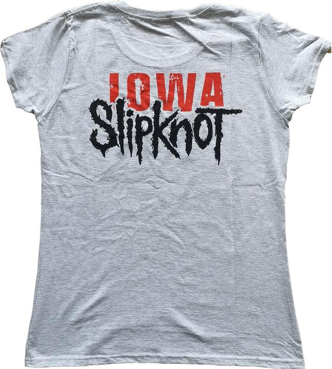 Actual product image Slipknot Womens/Ladies Iowa Goat Shadow Heather T-Shirt (XS)