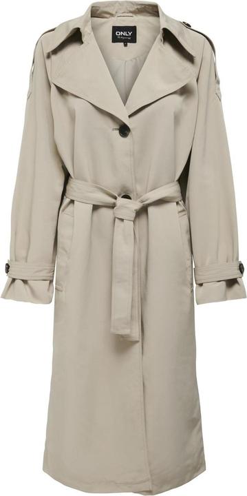 Only Fly-Away Kragen Mantel Trenchcoat (L)
