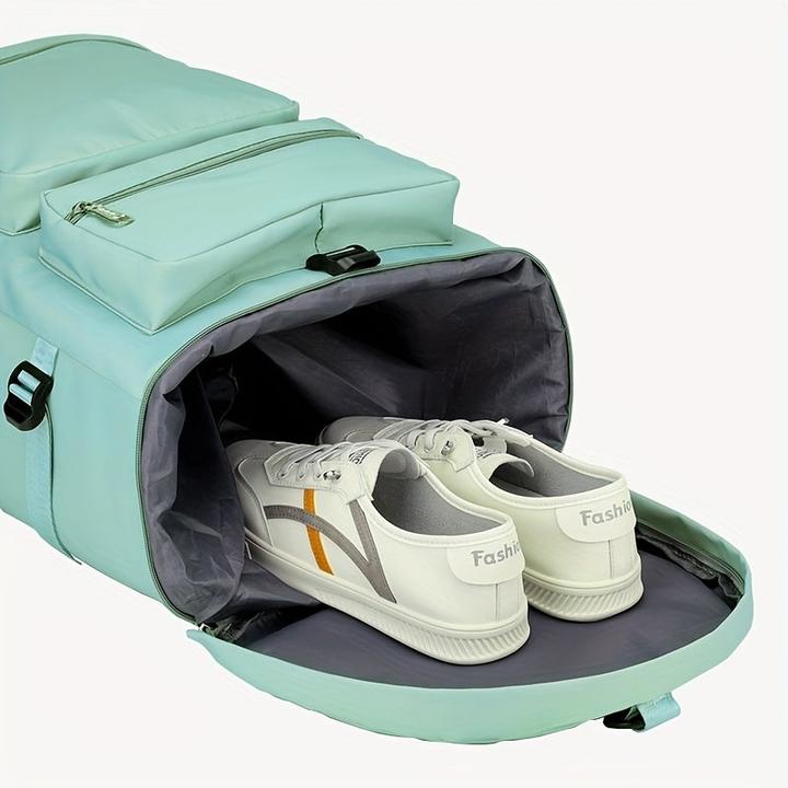 Actual product image Only-Bags.Store Travel backpack, large capacity hiking backpack, dry-wet separation pannier