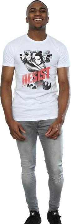 Image du produit Star Wars - T-shirt THE LAST JEDI REY RESIST - Homme (XXL)