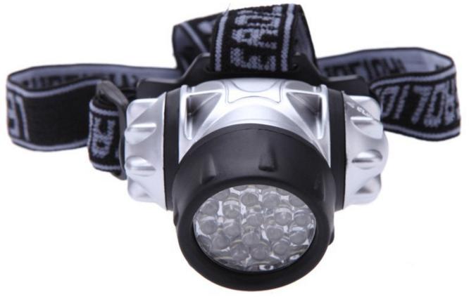 Image du produit PhoneLook Lampe frontale waterproof 21 LED 4 modes d'éclairage