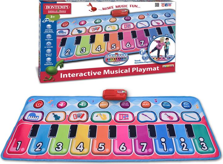 Image du produit Bontempi Tapis de musique et de jeu (Multilingue)
