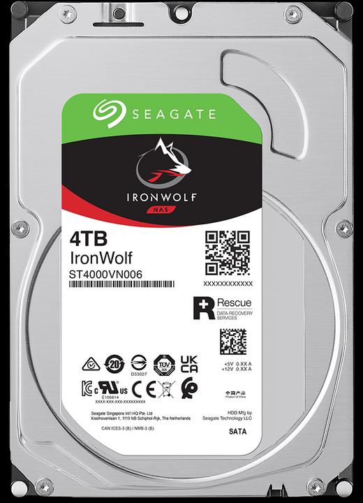 Productafbeelding Seagate IronWolf (4 TB, 3.5", CMR)