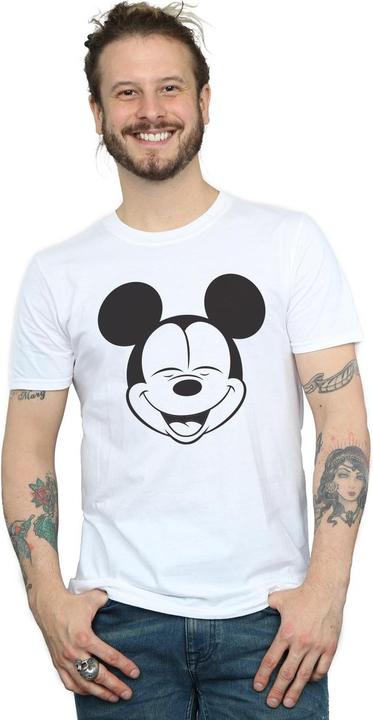 Immagine prodotto Disney Mickey Mouse Closed Eyes Maglietta Uomo (XXL)