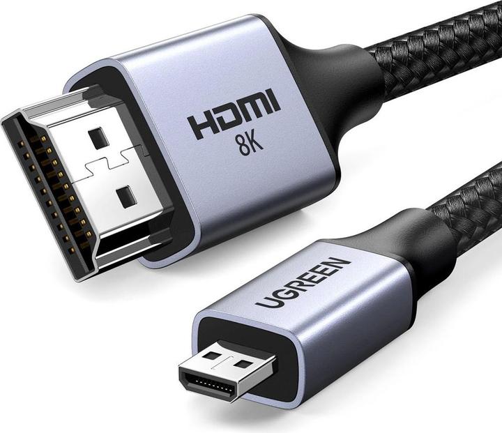 Actual product image Ugreen micro HDMI (type D) - HDMI (type A) (1 m, HDMI)