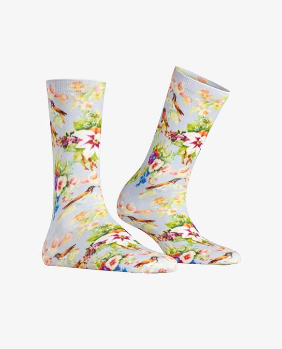 Produktbild Burlington Socken "Joyful Flower" hellviolett (36 - 41)