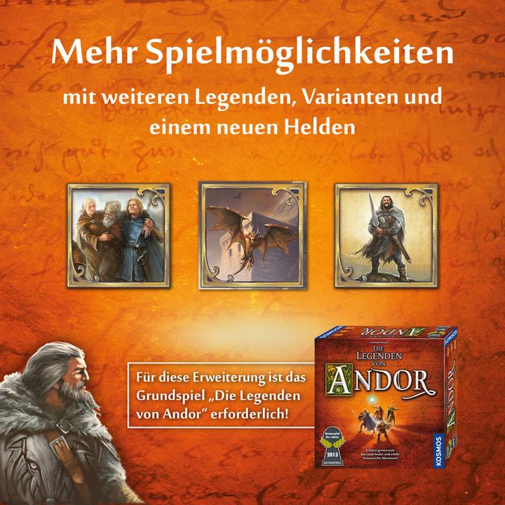 Image du produit Kosmos Les Légendes d'Andor - Le coffret bonus (Allemand)