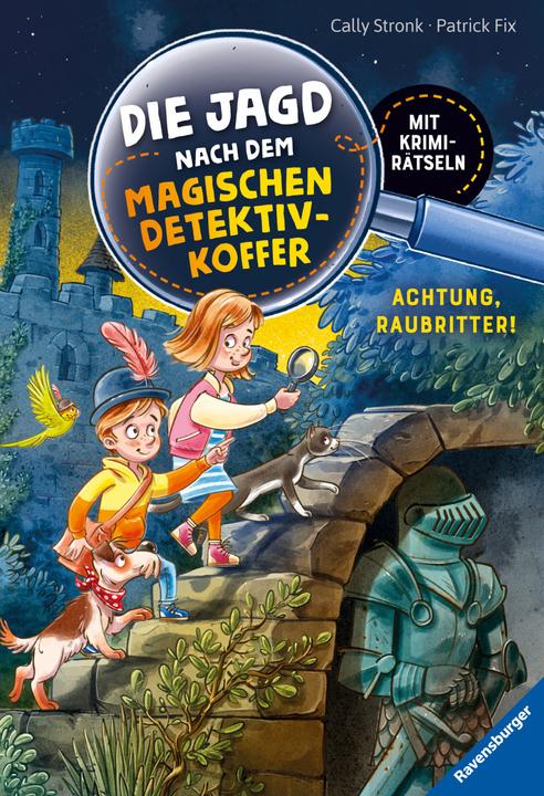 Ravensburger Die Jagd nach dem magischen Detektivkoffer, Band 4: Achtung, Raubritter! (Tedesco, Cally Stronk, 2022)