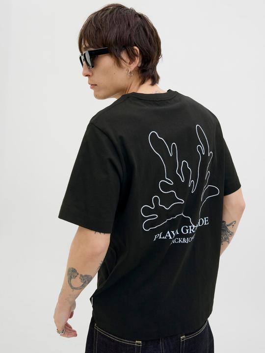 Actual product image Jack & Jones Gedruckt Rundhalsausschnitt T-shirt T-shirt (M)