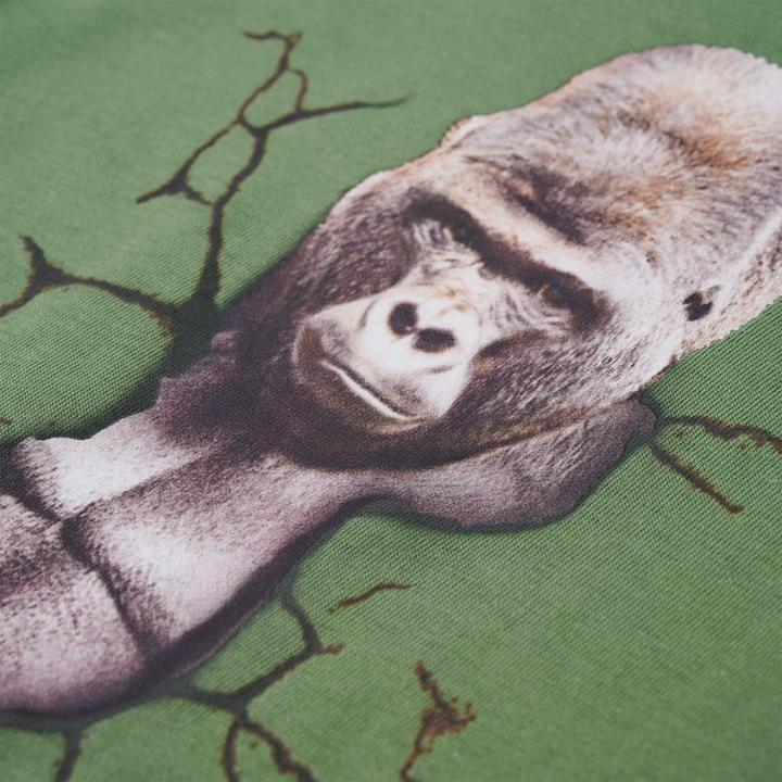 Image du produit VidaXL Tee-shirt manches longues enfant kaki clair 104,Matière : 100 (104)