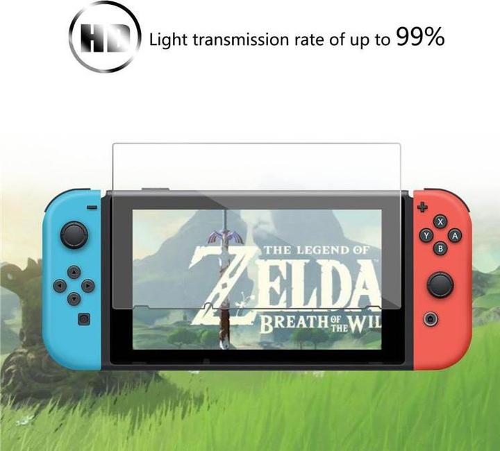 Produktbild JTI Displayschutzfolie für Nintendo Switch - Glass Screen Pro + (Switch)