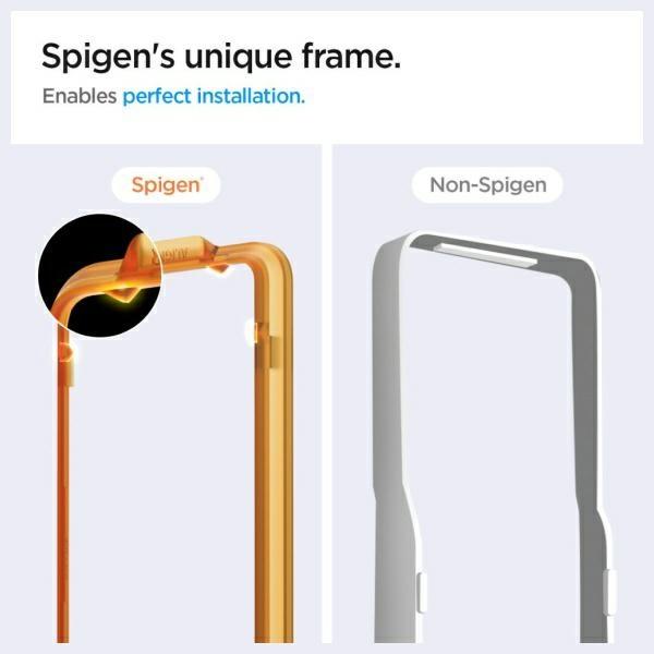 Actual product image Spigen GLAS.tR Align Master Google Pixel 8a Glass Screen Protector 2PCS (2 Piece, Google Pixel 8a)