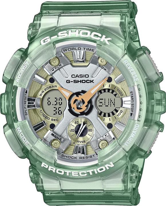 Actual product image Casio G-Shock - GMA-S120GS-3AER (Watch with gemstone, 46 mm)