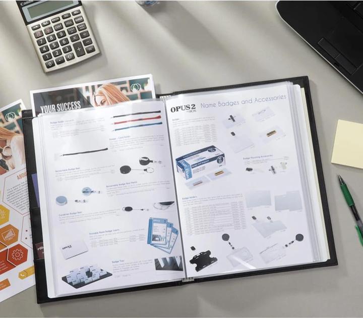 Produktbild Rillstab Sichtbuch (A4, 1 x)