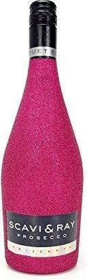 Produktbild MBG SCAVI & RAY Prosecco Frizzante Bling Bling Glitzer Pink 75 cl / 11 % Italien (1 x 75 cl)