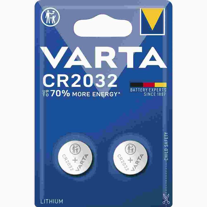 Produktbild Varta Electronics CR2032 (2 Stk., CR2032, 230 mAh)