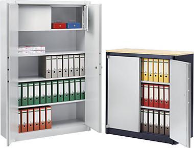 Produktbild C+P Stahlschrank, feuergeschützt (120 x 50 x 122.5 cm)