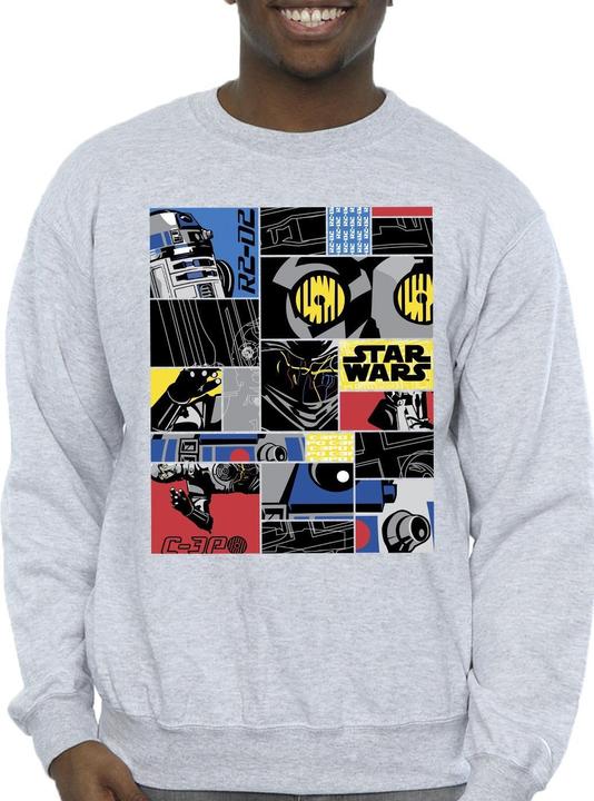 Produktbild Star Wars Droid Montage Sweatshirt (M)