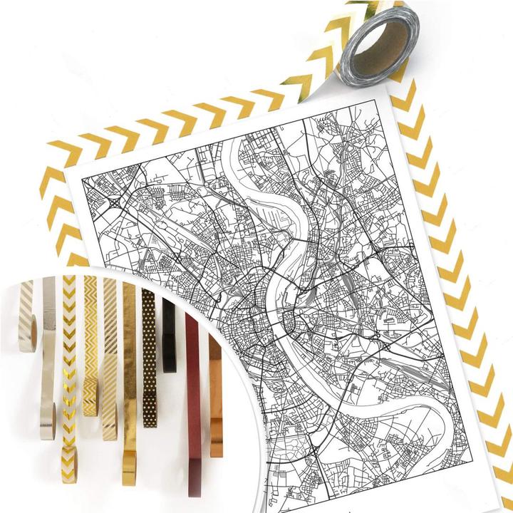 Immagine prodotto Trenddeko Mappa della città di Colonia (60 x 80 cm)