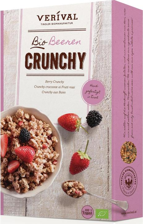 Actual product image Verival Organic Berries Crunchy Muesli (375 g)