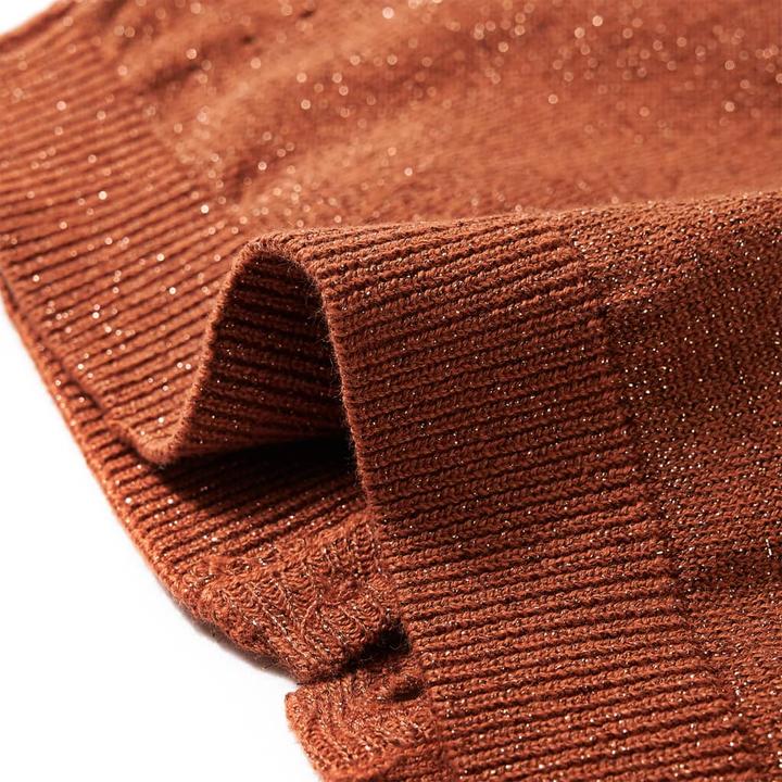 Actual product image VidaXL Children's cardigan Cognac 140,Material: 97 % cotton. 3 (140)