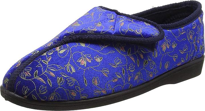 Image du produit Zedzzz Janice pantoufles avec velcro motif fleurs (37)