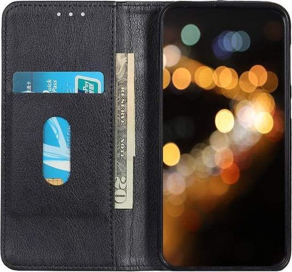 Produktbild MU Classic Litchi V Leder Bookcover Series (Apple iPhone 12 mini)