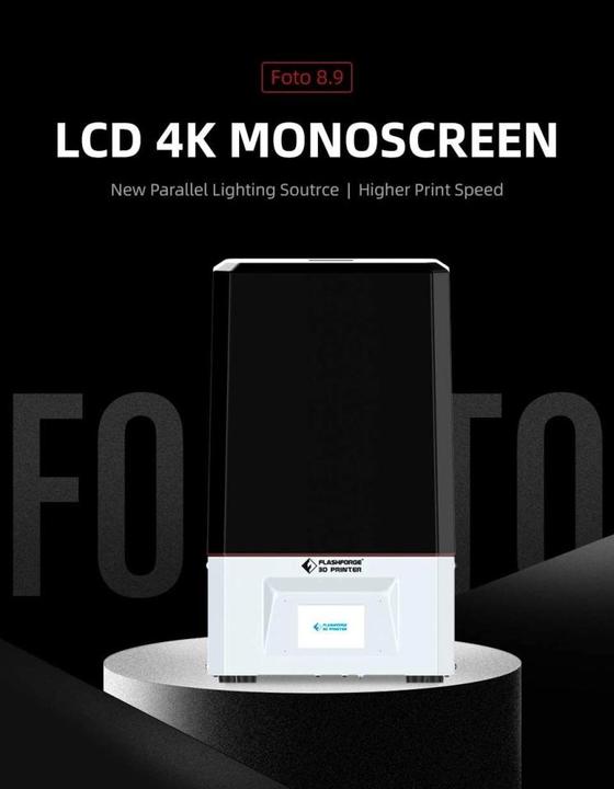 Immagine prodotto FlashForge Stampante 3d Foto 8.9 LCD Mono