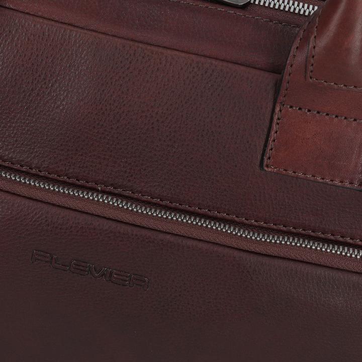 Actual product image Plevier Vintage Bill Aktentasche Leder 40 cm Laptopfach (17.32")