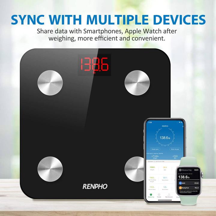 Image du produit Renpho Balance de graisse corporelle (180 kg)