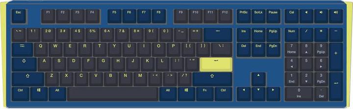 Productafbeelding Ducky One 3 Daybreak Gaming Toetsenbord, RGB LED - MX Speed Zilver (NL, Bedraad)