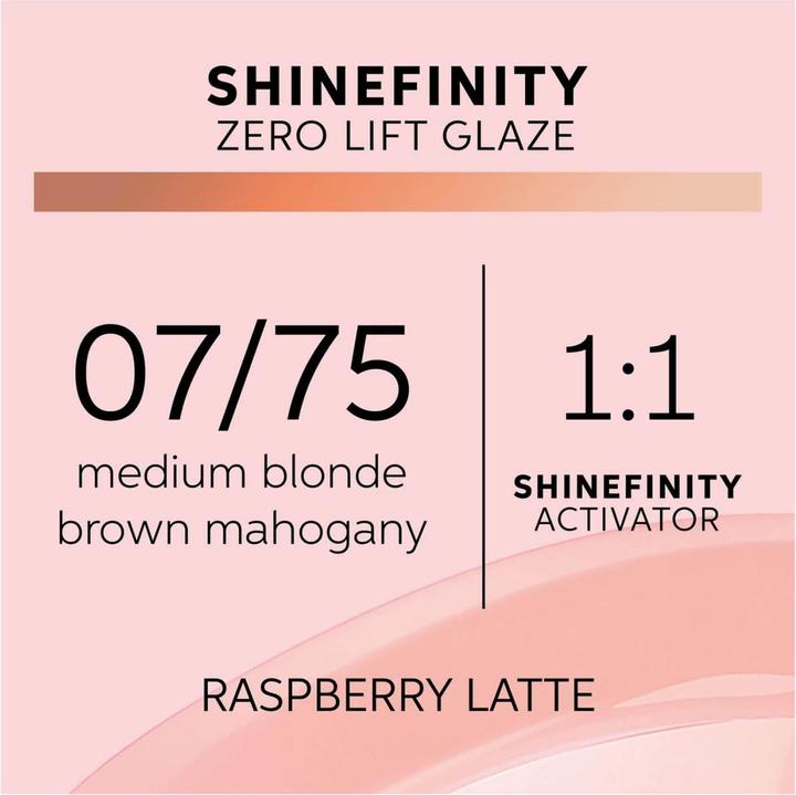 Produktbild Wella Shinefinity (07, 75 - Raspberry Latte)