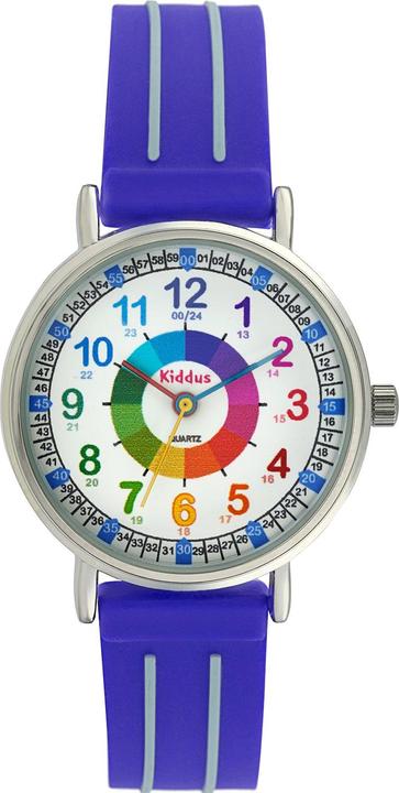 Image du produit Kiddus Professeur de temps bleu (Montre analogique, 33 mm)